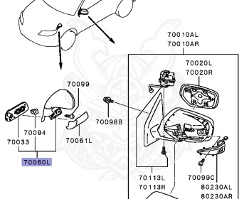 Mitsubishi - Outlander - CW6W - 2010 - XLHYZ1 - 6B31