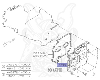 Subaru - Impreza WRX STI - GVB - Jan-2010 - Dec-2012 - S206 - Sedan - 4W - 6-speed manual transmission - Right hand - EJ207
