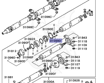 Mitsubishi - Mirage - CL2A - 1996 - MNJM - 4G15