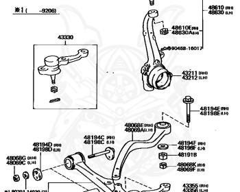 Toyota - Aristo - JZS147 - 1991 - 3.0V TYPE - 2JZGTE