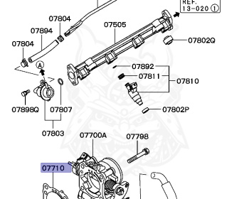 Mitsubishi - Lancer Evolution VII - CT9A - 2001 - SNGFZ - 4G63