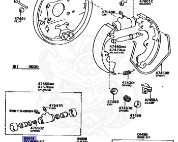 Toyota - Starlet - EP71 - 1988 - DX TYPE - 3-DOOR - Automatic - 2ELU