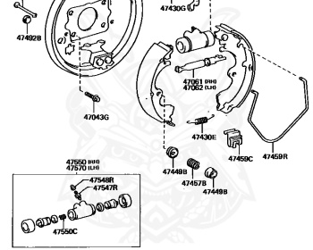 Toyota - Tercel - EL51 - 1998 - JOINAS TYPE - 4 DOOR - Manual - 4EFE