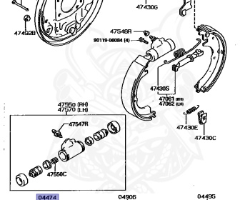 Toyota - Tercel - EL55 - 1997 - AX TYPE - 4 DOOR - Automatic - 5EFE