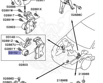 Mitsubishi - Lancer Evolution Wagon - CT9W - 2002 - LJGFZ - 4G63