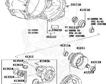 Toyota - Noah - AZR60G - 2002 - Z TYPE - Automatic - 1AZFSE