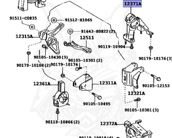 Toyota - Corolla Allex - ZZE123 - 2003 - Manual - 2ZZGE