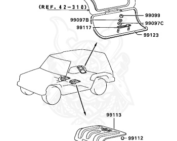 Mitsubishi - Pajero - L049G - 1989 - VMNTD - 4D56