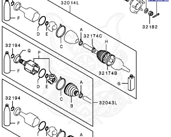 Mitsubishi - Outlander - CW6W - 2010 - XLHYZ1 - 6B31