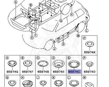 Mitsubishi - Airtrek - CU2W - 2003 - LYXFZ2 - 4G63