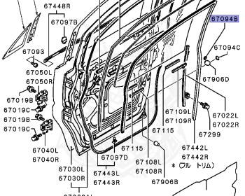 Mitsubishi - Delica - PE8W - 1994 - HSNHF2 - 4M40