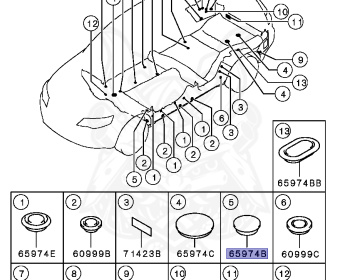 Mitsubishi - Outlander - CW4W - 2011 - XTXHZ9 - 4B11
