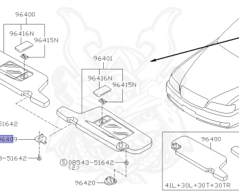 Nissan - Cima - FGY33 - 1998 - 41LX - SEDAN(S) - AUTOMATIC TRANSMISSION(AT) - 2-linked active suspension (2WD.ACT) - VH41DE