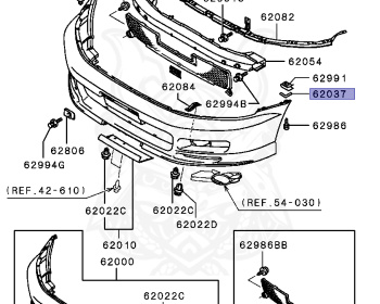 Mitsubishi - Galant VR-4 - EC5A - 2001 - SNGF3 - 6A13