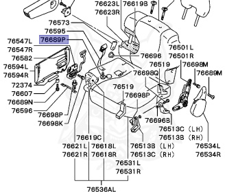 Mitsubishi - Delica - PD8W - 1994 - NSNJF - 4M40