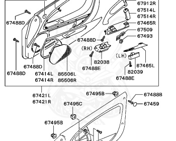 Mitsubishi - FTO - DE3A - 2000 - HYXM4 - 6A12