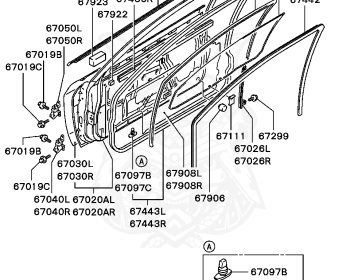 Mitsubishi - Mirage - CJ1A - 1995 - DNJE2 - 4G13