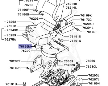 Mitsubishi - Delica - PB6W - 1994 - HSEHE - 6G72