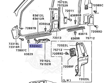 Mitsubishi - Strada - K34T - 1996 - JENTU - 4D56