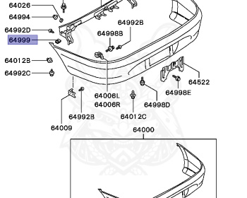 Mitsubishi - Mirage - CA4A - 1991 - MNDH - 4G92