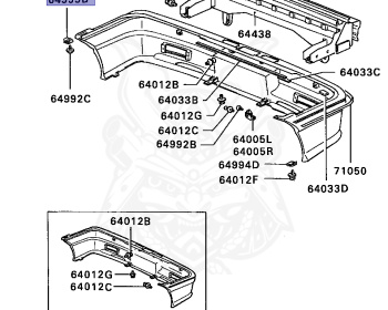 Mitsubishi - Mirage - C53A - 1987 - MNGF2 - 4G61