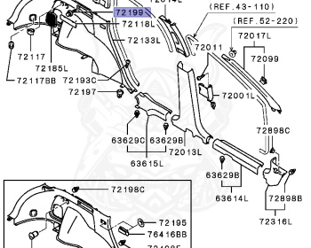 Mitsubishi - Airtrek - CU2W - 2004 - LRME1 - 4G63
