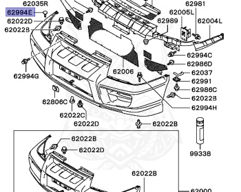 Mitsubishi - RVR - N23WG - 1996 - SRHF - 4G63