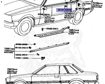 Toyota - Corolla - TE70 - 1979 - SE TYPE - 2-DOOR - Automatic - 13TU