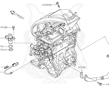 Nissan - Latio - N17 - 2013 - BUS SWING DOOR - SEDAN(S) - CVT(CVT) - HR12DE