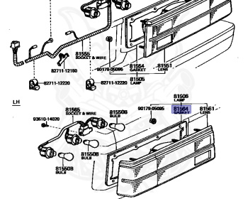 Genuine Corolla TE71 Lights OEM parts supplied from Japan - Nengun