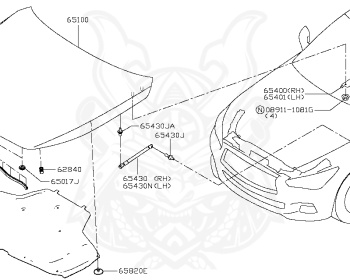 Nissan - Skyline - V37 - 2014 - 200GT - SEDAN(S) - 2 WHEEL DRIVE(2WD) - 7 SPEED AUTOMATIC TRANS(7AT) - 2LTURBO