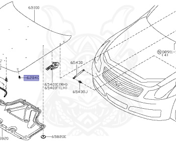 Nissan - Skyline - V36 - 2009 - 250GT/250GT FOUR - SEDAN(S) - 2-linked (2WD/STD) - 5 SPEED AUTOMATIC TRANS(5AT) - VQ25HR