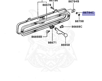 Mitsubishi - Jeep - J55 - 1994 - FF - 4DR5