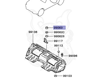 Mitsubishi - Pajero - V43W - 1991 - GRXE - 6G72