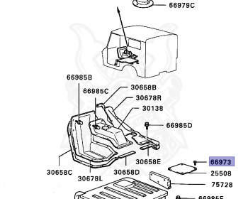 Mitsubishi - Jeep - J55 - 1997 - FF8 - 4DR5
