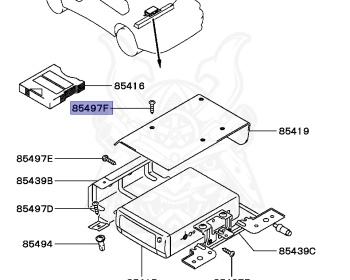 Mitsubishi - GTO - Z15A - 1992 - MNPM - 6G72