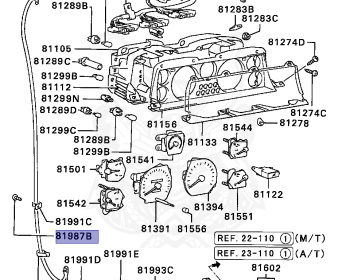 Mitsubishi - Starion - A182A - 1990 - MNU - G63B