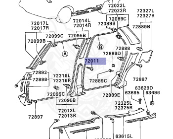Mitsubishi - Galant - E12A - 1998 - SBUG - G37B