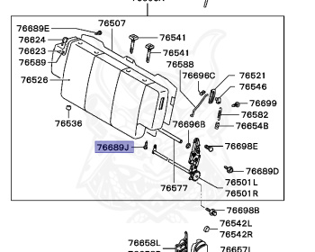 Mitsubishi - Pajero - V73W - 2000 - LRUVQ - 6G72