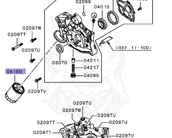 Mitsubishi - Lancer - CK1A - 1997 - SRJE - 4G13