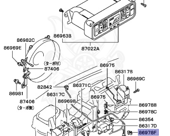 Mitsubishi - Lancer - CB6A - 1996 - PNHM - 6A10