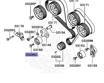 Mitsubishi - Diamante - F27A - 1993 - TRPM - 6G72