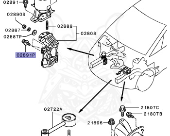 Mitsubishi - Colt - Z28A - 2006 - XSLH5 - 4G15