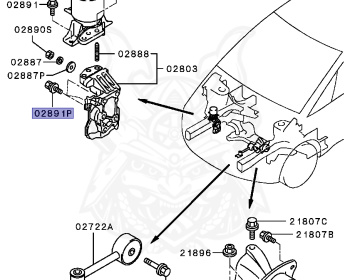 Mitsubishi - Colt - Z25A - 2002 - XSLH9 - 4G19