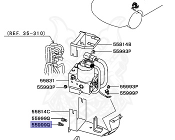 Mitsubishi - Mirage - CJ2A - 2000 - DRXM3 - 4G15
