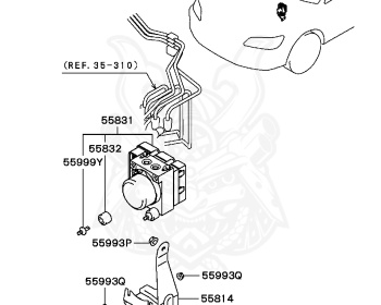 Mitsubishi - Lancer Evolution VII - CT9A - 2000 - SYGFZ - 4G63
