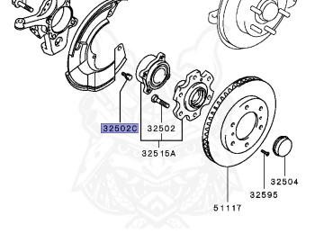 Mitsubishi - Pajero - V65W - 2003 - MYHCQ - 6G74