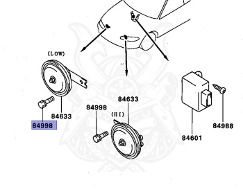 Mitsubishi - Mirage - CA4A - 1996 - MNDH3 - 4G92