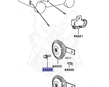 Mitsubishi - Pajero - L149G - 1986 - WGMNFP - 4D56