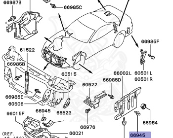 Mitsubishi - GTO - Z16A - 1999 - MNPM2 - 6G72